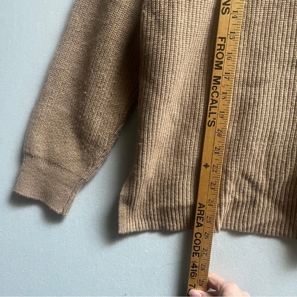 Madewell Glenbrook Half-Zip Merino Wool Pullover Sweater Size L - Picture 7 of 7